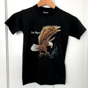 Vintage Bald Eagle Las Vegas tee shirt XS